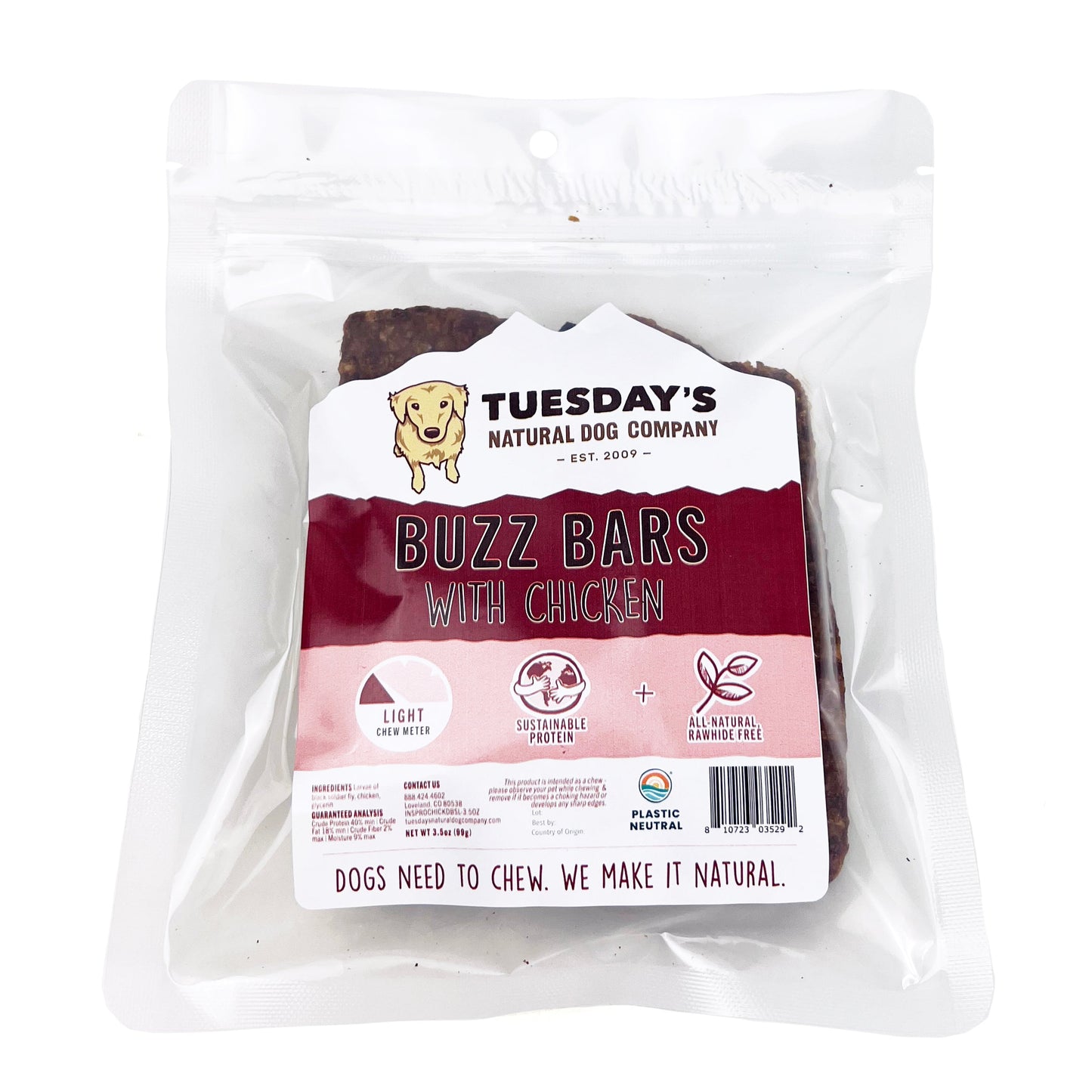 Sustain-A-Bars with Chicken - 3.5oz - EACH