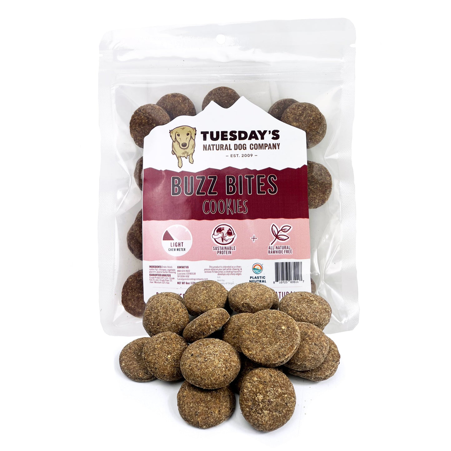 Buzz Bites Cookies - 6 oz- EACH