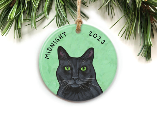 Black Cat Ornament