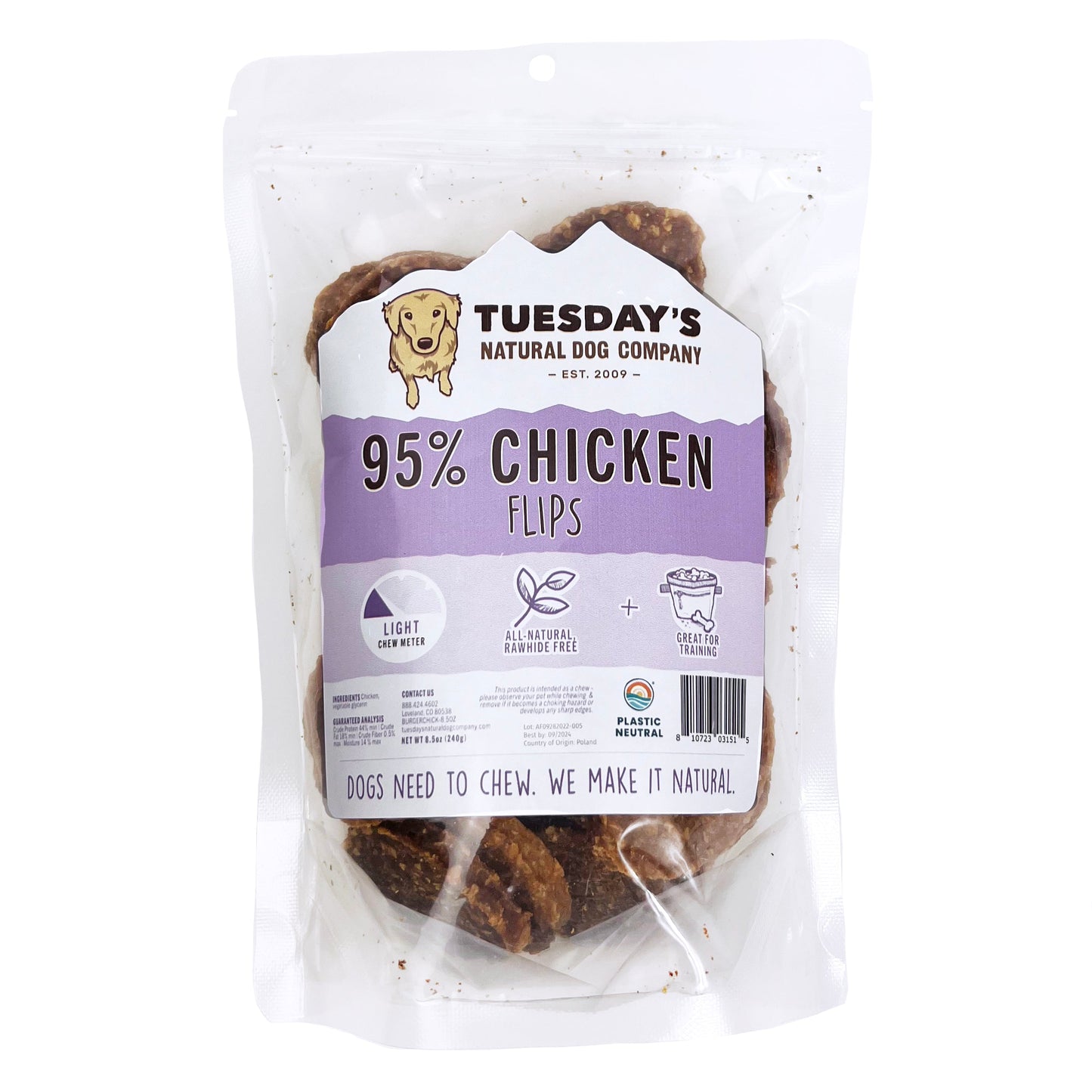 95% Chicken Flips - 8.5 oz- EACH