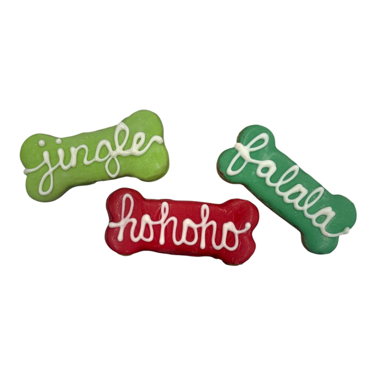 Holiday - Christmas Seasonal- Christmas Cheer Bones- Tray of 21