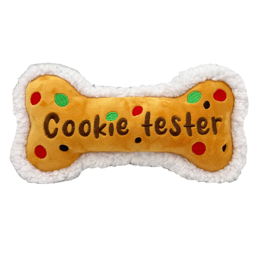 Cookie Tester Bone Dog Toy