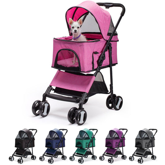 Executive Pet Stroller + Removable Cradle