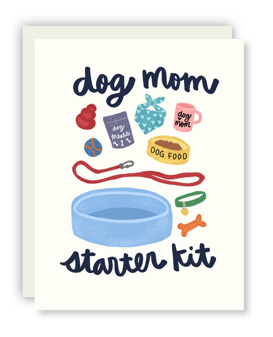 Dog Mom Starter Kit Card (Pack of 6)