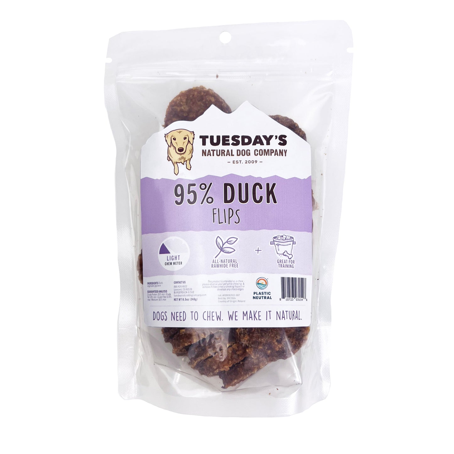 95% Duck Flips - 8.5 oz- EACH
