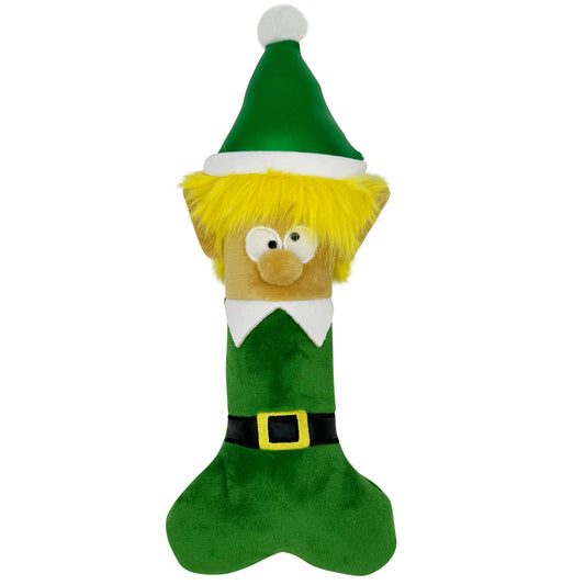 Elfin' Bone Dog Toy