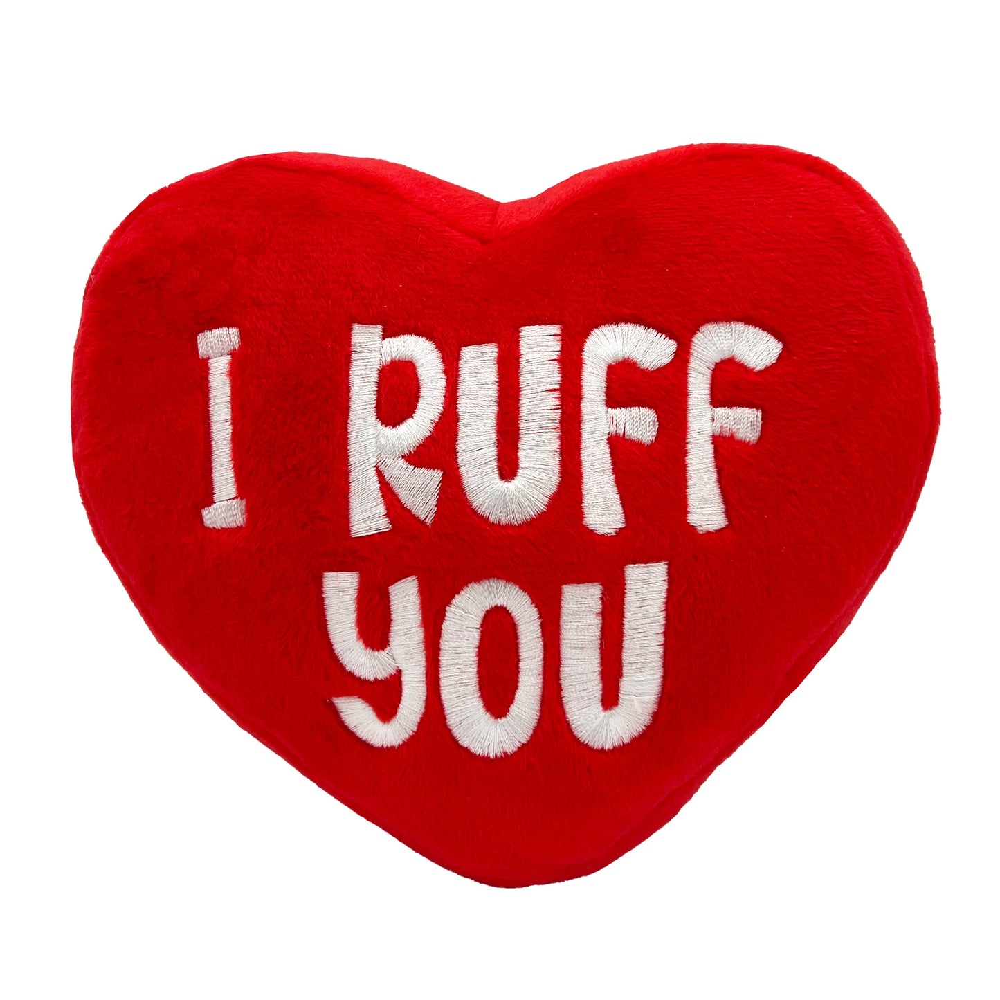 First Lick Heart Dog Toy (Double-Sided)