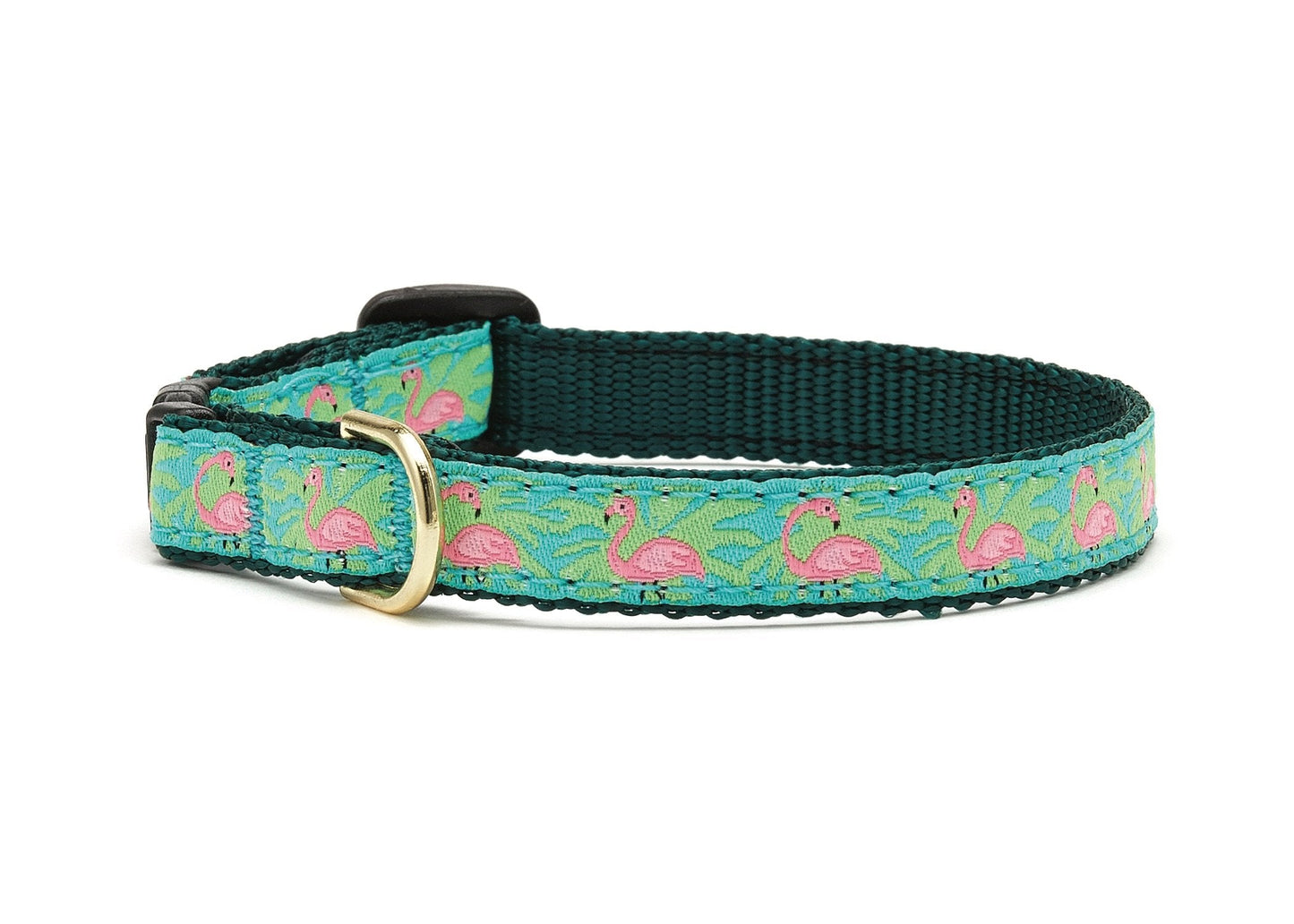 Flamingo Small Breed Dog Collar