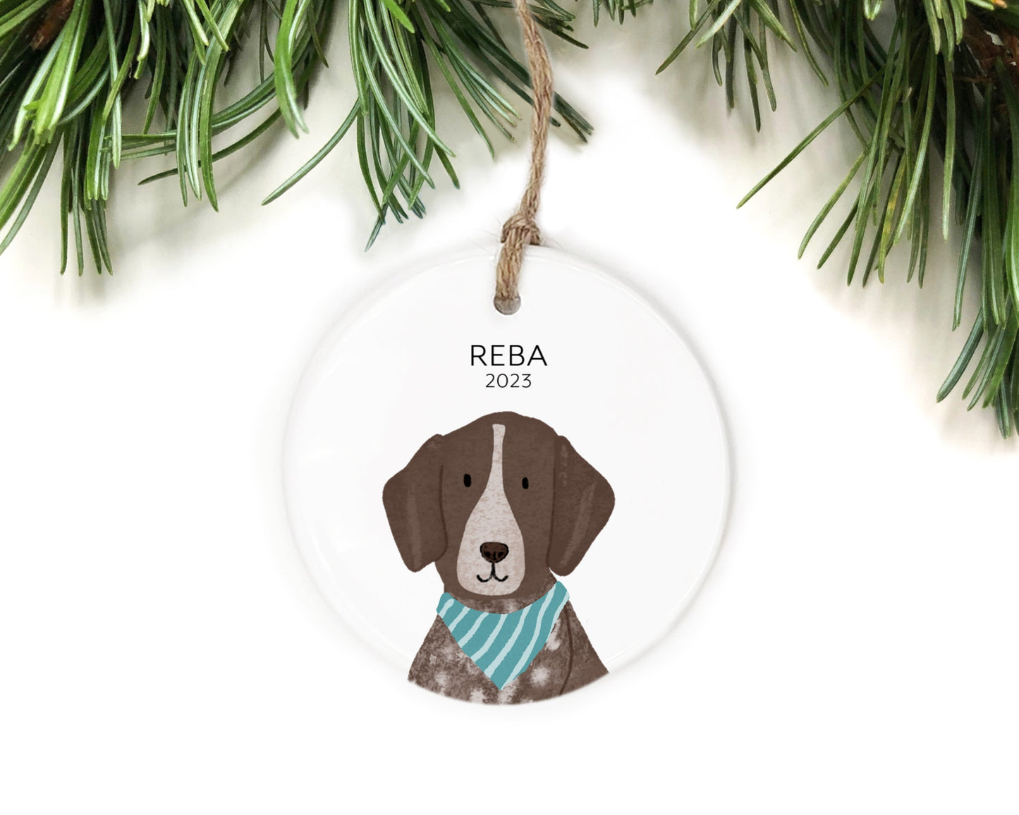 German Shorthaired Pointer Ornament