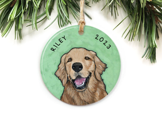 Golden Retriever Ornament