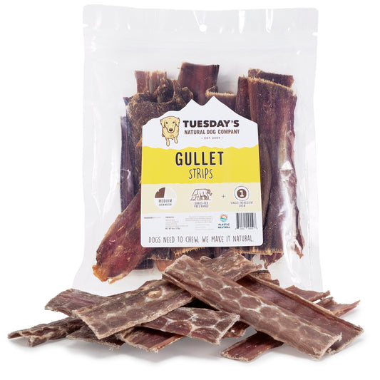 Beef Gullet Strips - 6 oz- EACH