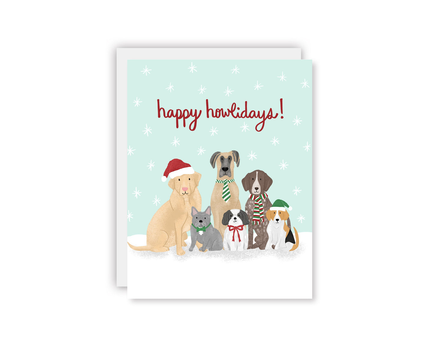 Happy Howlidays Card (Pack of 6)