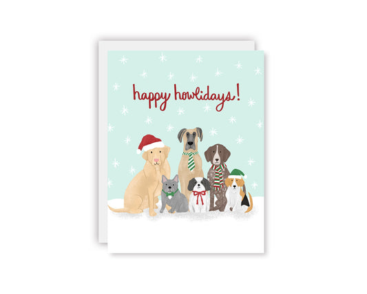 Happy Howlidays Card (Pack of 6)