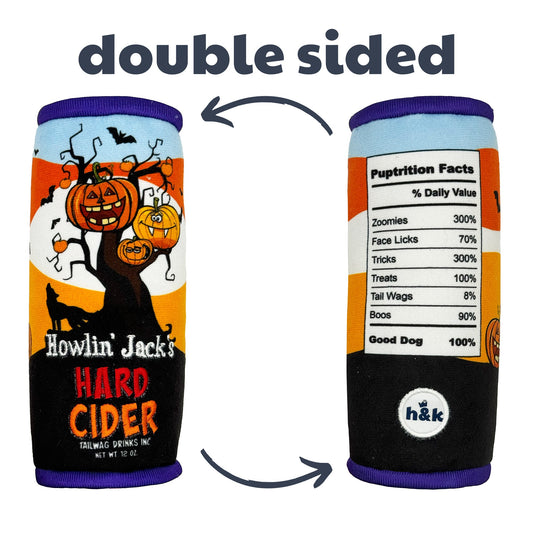 Howlin' Jack's Hard Cider Dog Toy (Double Sided)