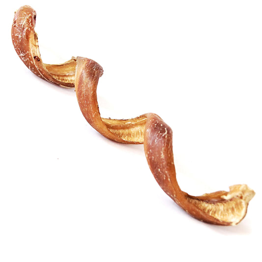 9" Curly Bully Sticks - Natural Scent (Bulk) - Pack of 25
