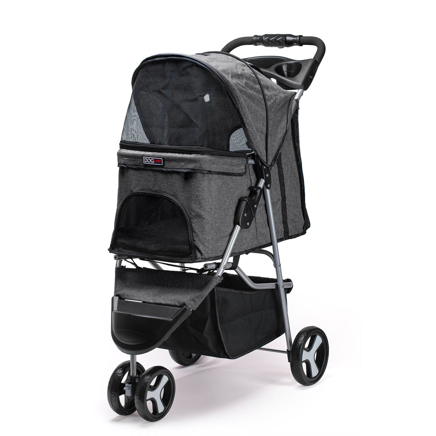 Casual Pet Stroller + Removable Cup Holder