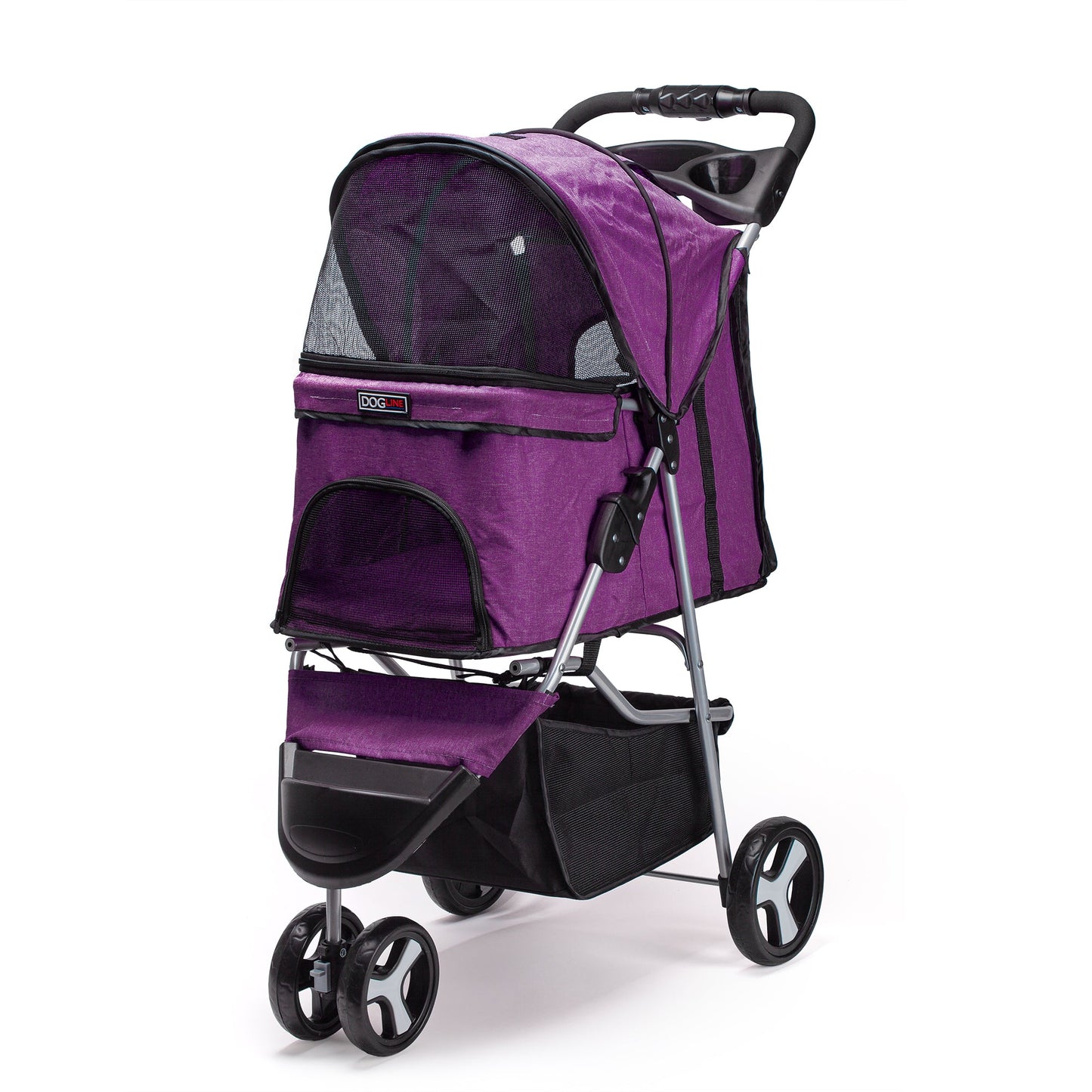 Casual Pet Stroller + Removable Cup Holder