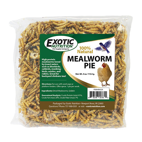 Medium Live Mealworms (1/2")