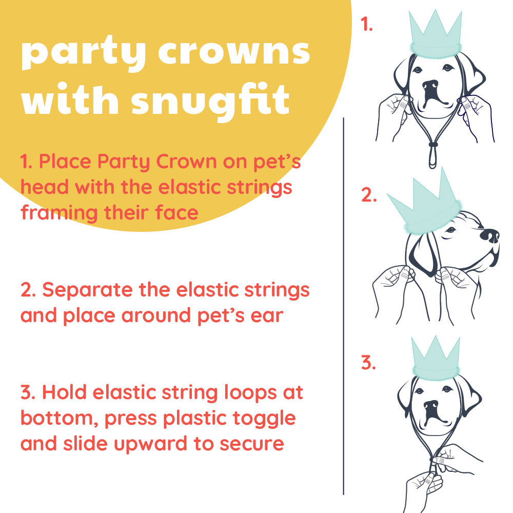 Party Crowns with SnugFit®