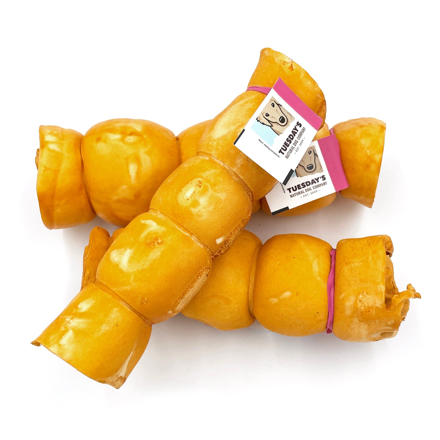 10-12" Peanut Butter Basted Cheek Roll (Bulk)- Pack of 10