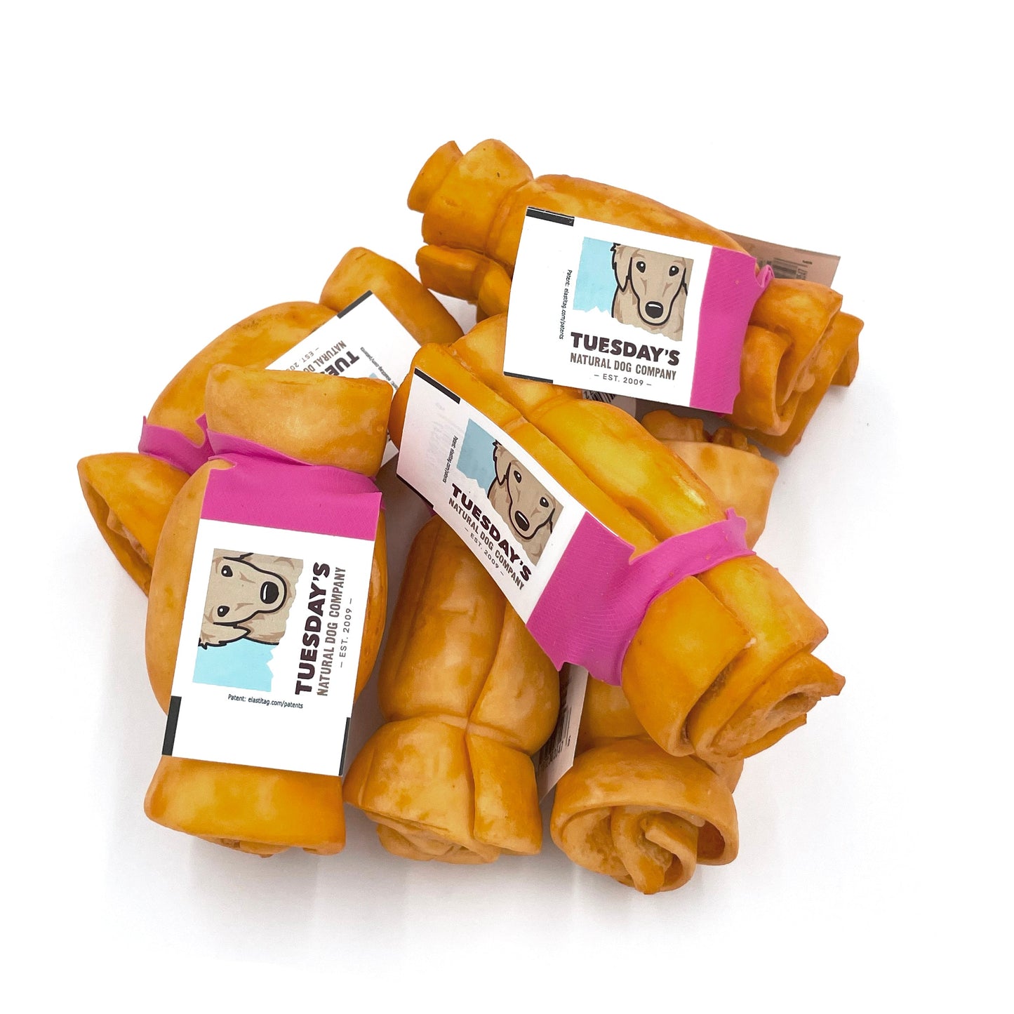 Mini Peanut Butter Basted Cheek Roll (Bulk)- Pack of 10
