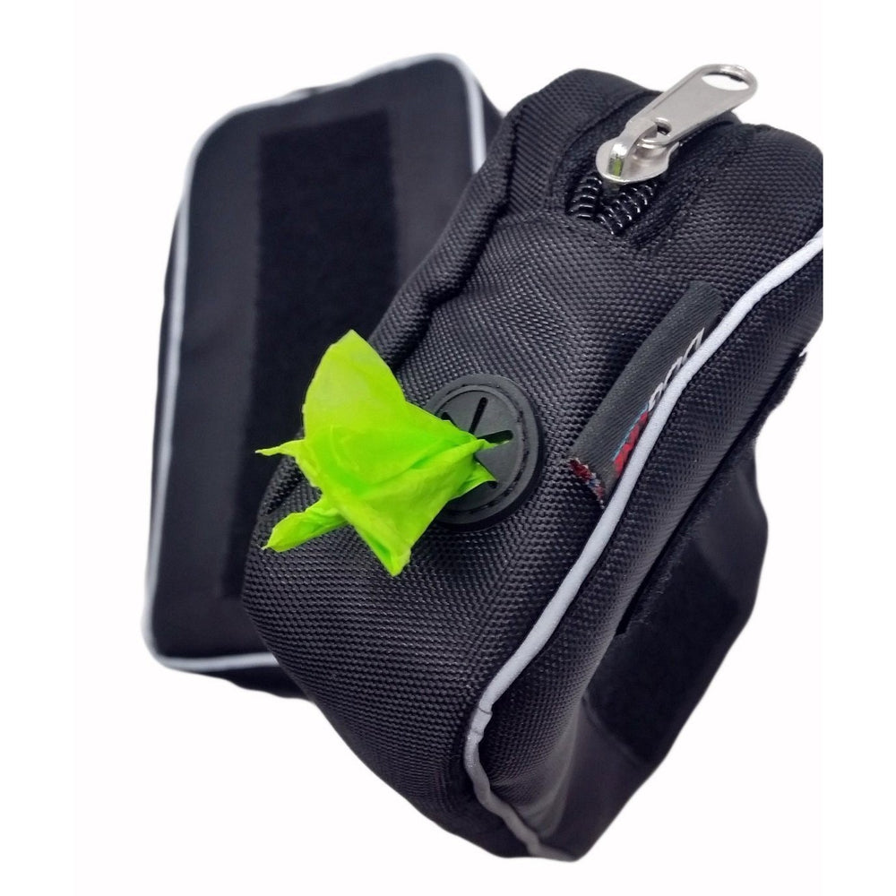 Quest Dog Harness Removable Utility Saddlebags + Built-In Waste Bag Dispenser