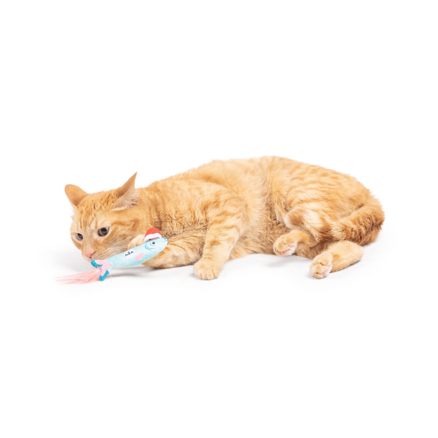 Merry Fishmas Sardine Mint Cat Toy