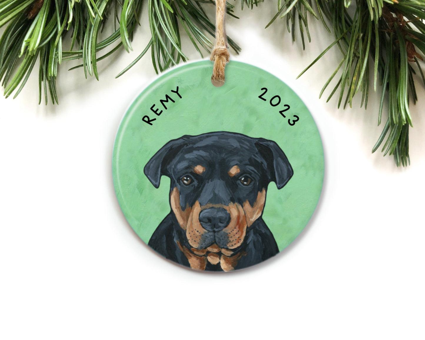 Rottweiler Ornament