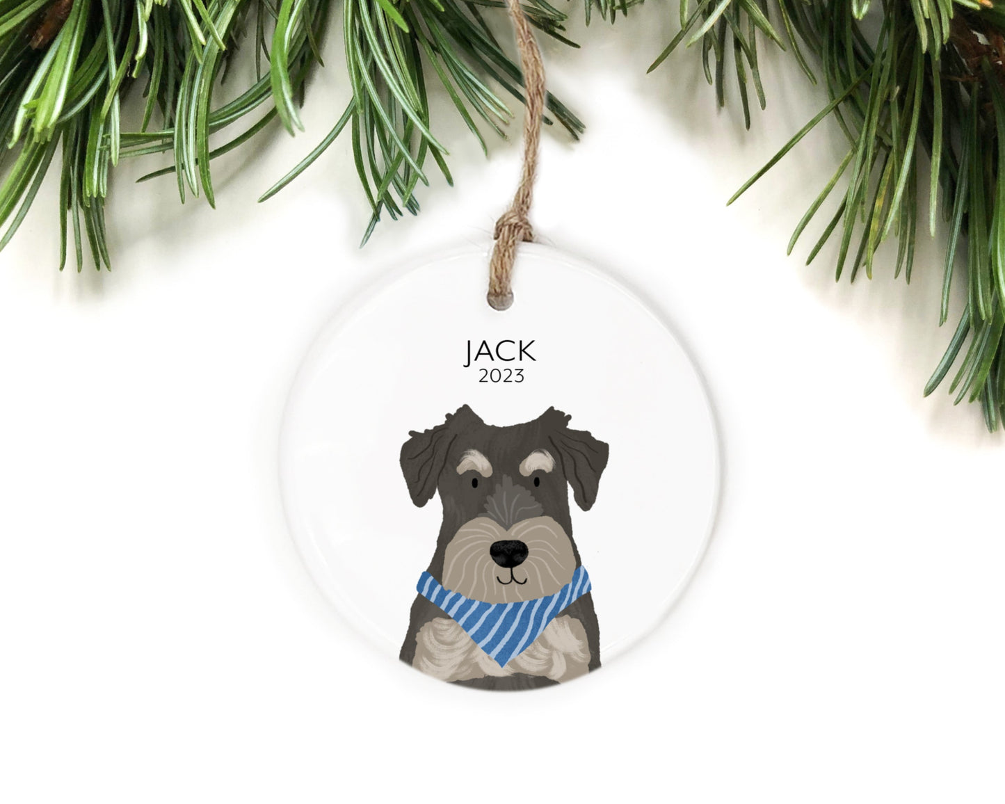 Schnauzer Ornament