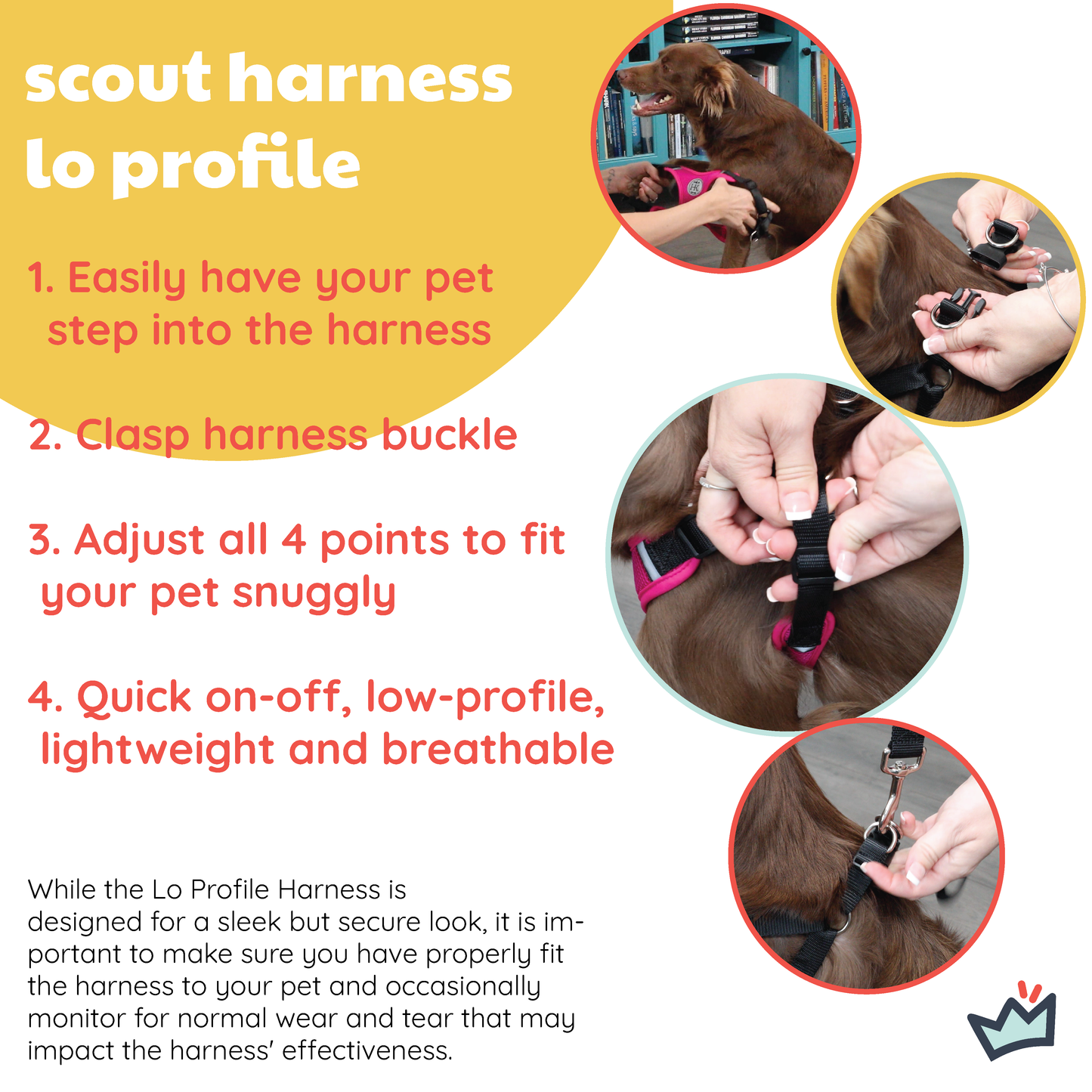 Printed Scout Harness High Street Plaid