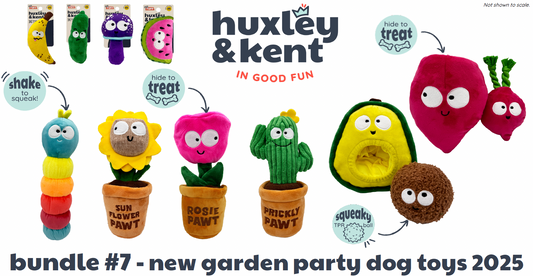 Bundle #7 - New Garden Party Dog Toys 2025