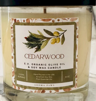 Extra Virgin Olive Oil & Soy Wax Candles