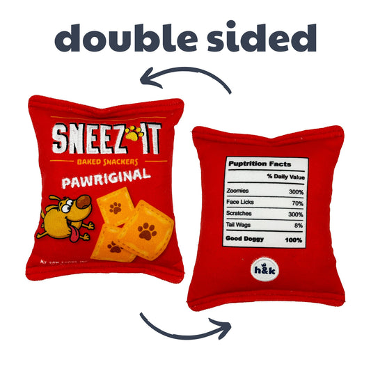 Sneeze-It Dog Toy (Double Sided)