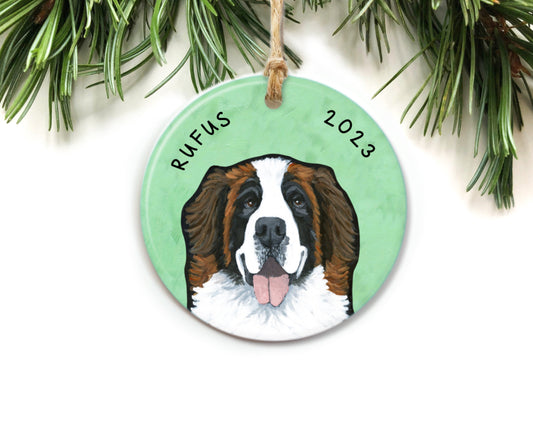 Saint Bernard Ornament