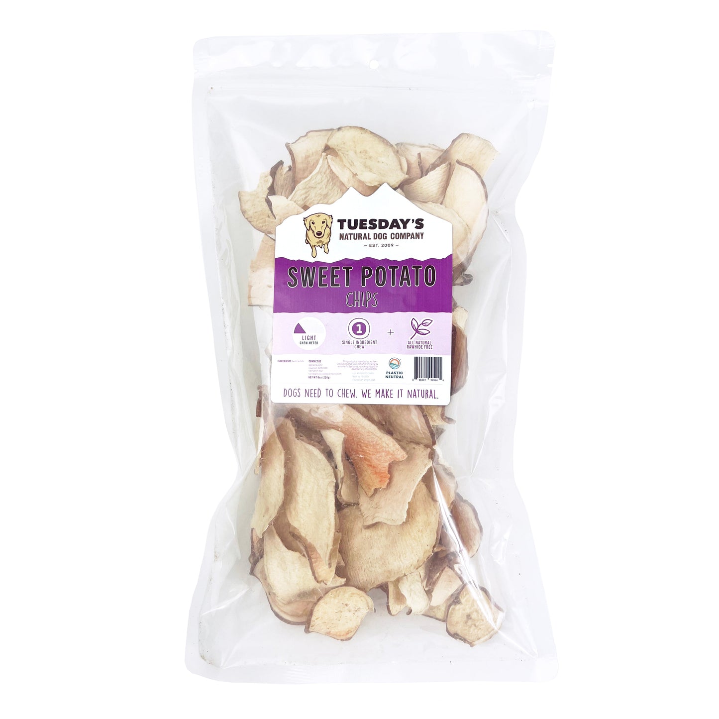 Sweet Potato Chips - 8 oz- EACH