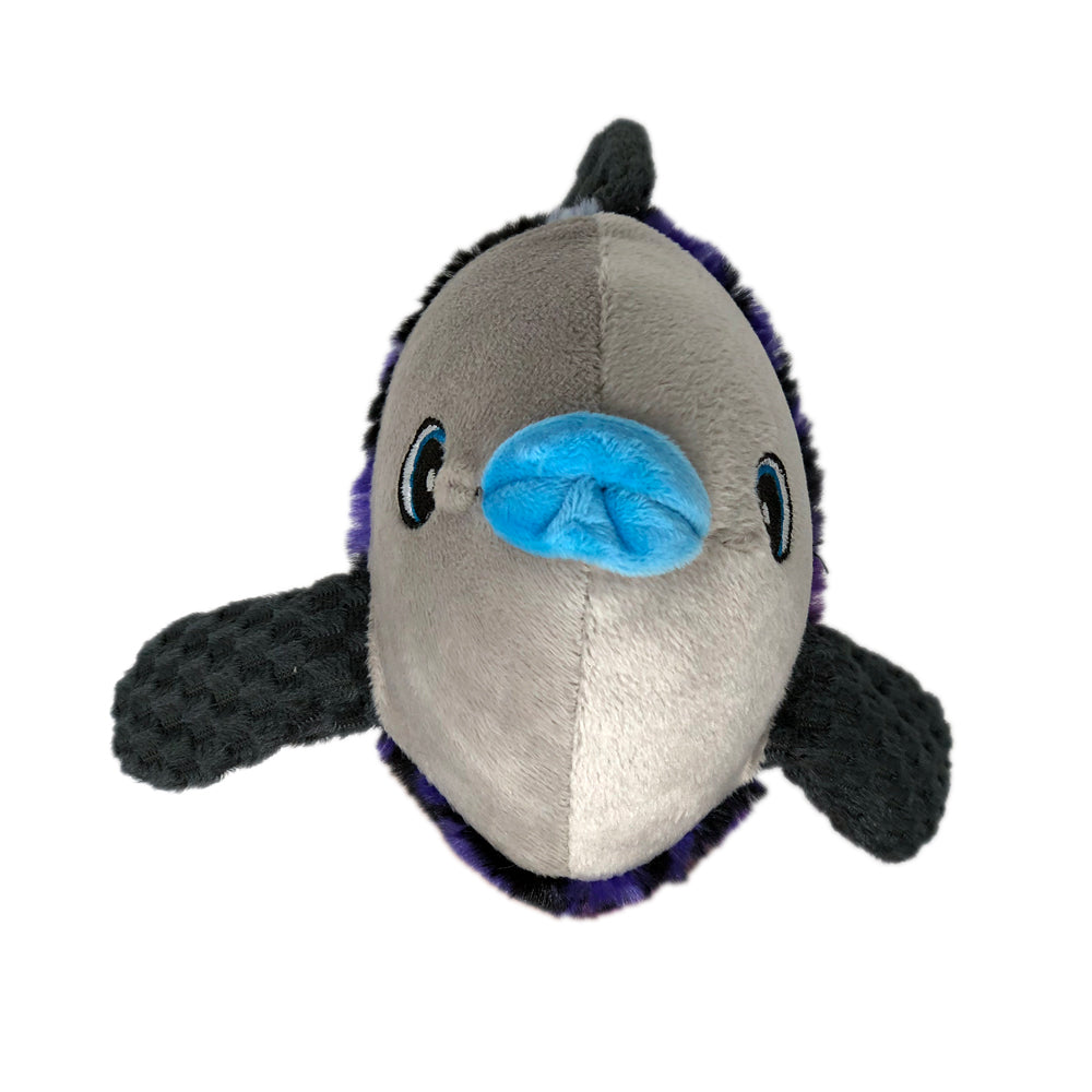 12" Fish with Moving Fins Animal Dog Toy