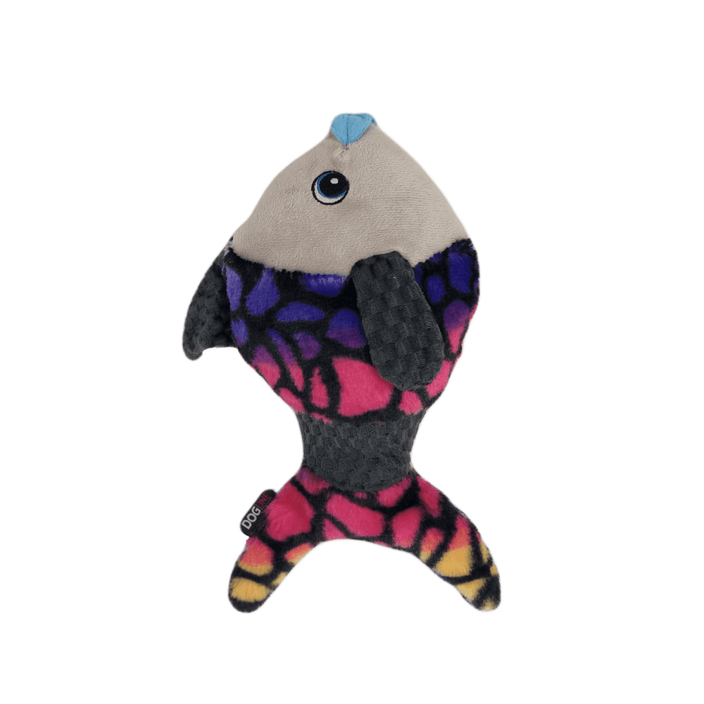 12" Fish with Moving Fins Animal Dog Toy