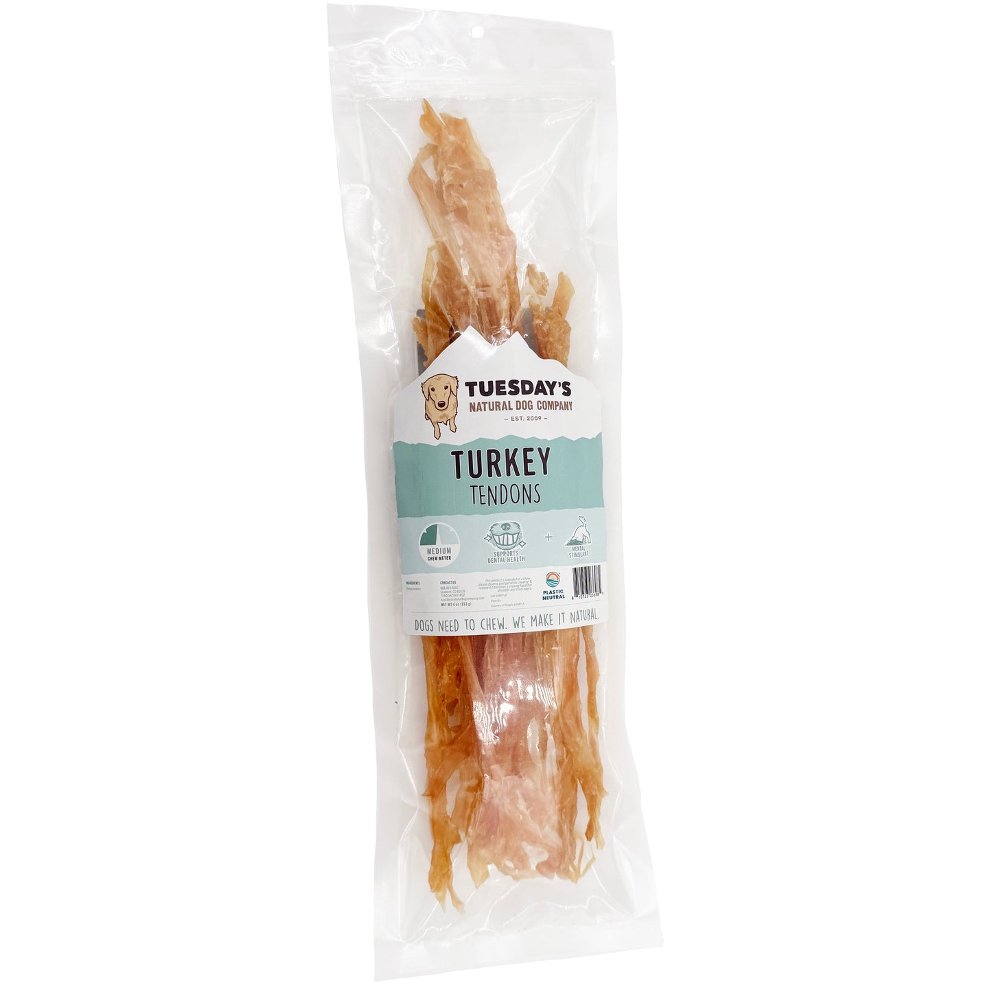 Turkey Tendons - 4 oz- EACH