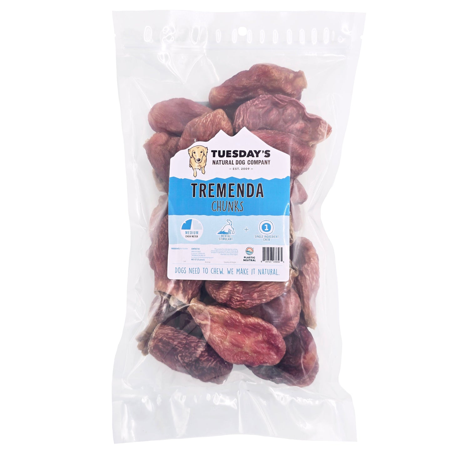 Tremenda Chunks (Bulk)- Pack of 25
