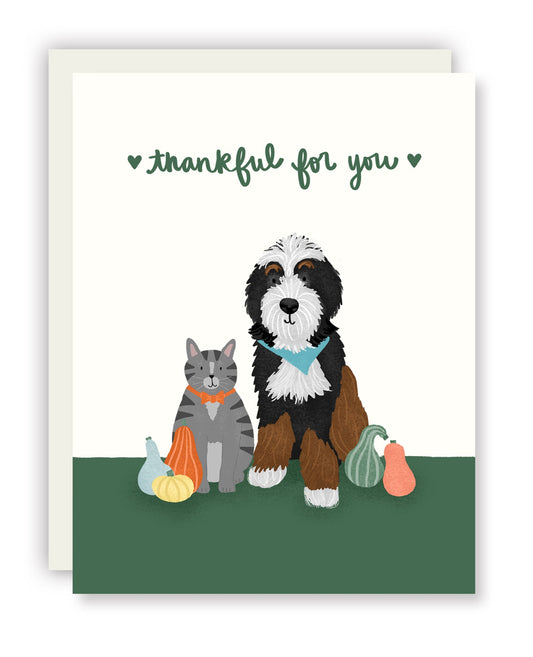Thankful for You Card (Pack of 6)
