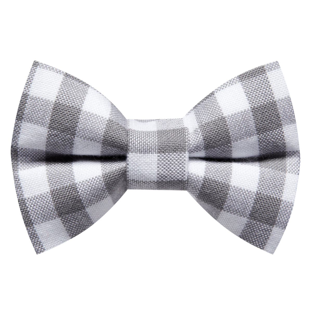 Sweet Pickles Designs The Checkered Past bow tie in grey and white gingham
