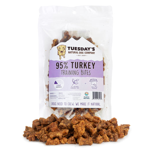 95% Turkey Training Bites - 6 oz - EACH