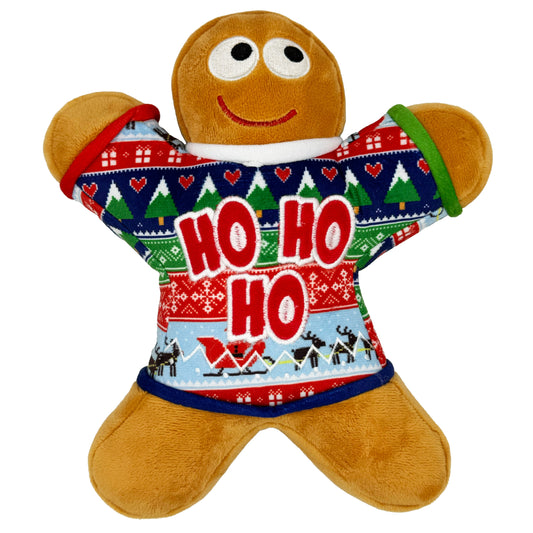 Ugly Sweater G-Man Dog Toy