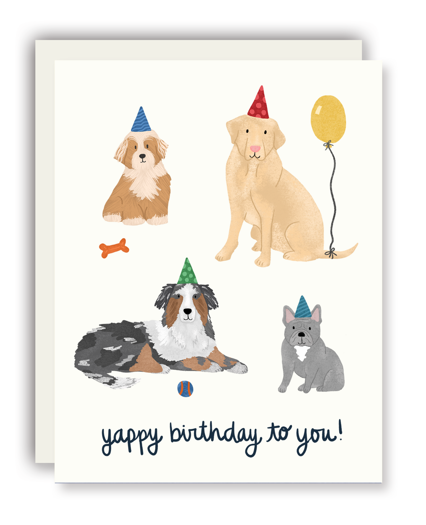 Dog Happy Birthday Card (Pack of 6)