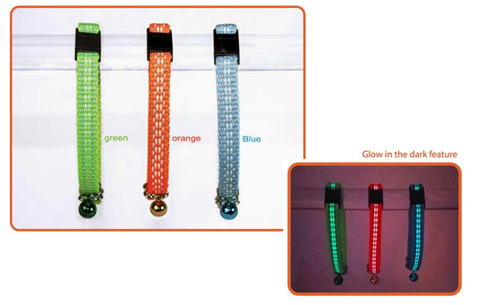 Cat Collar - BellaLuna GID & Reflective