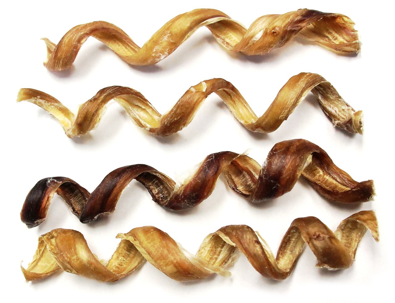 9" Curly Bully Sticks - Natural Scent (Bulk) - Pack of 25