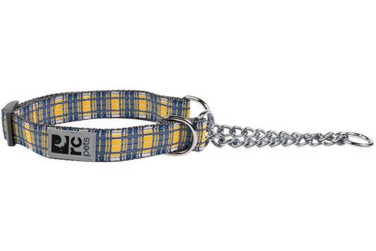 Training Collar - Marigold Plaid