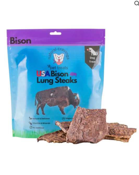 Natural Cravings - USA Bison Lung Steaks
