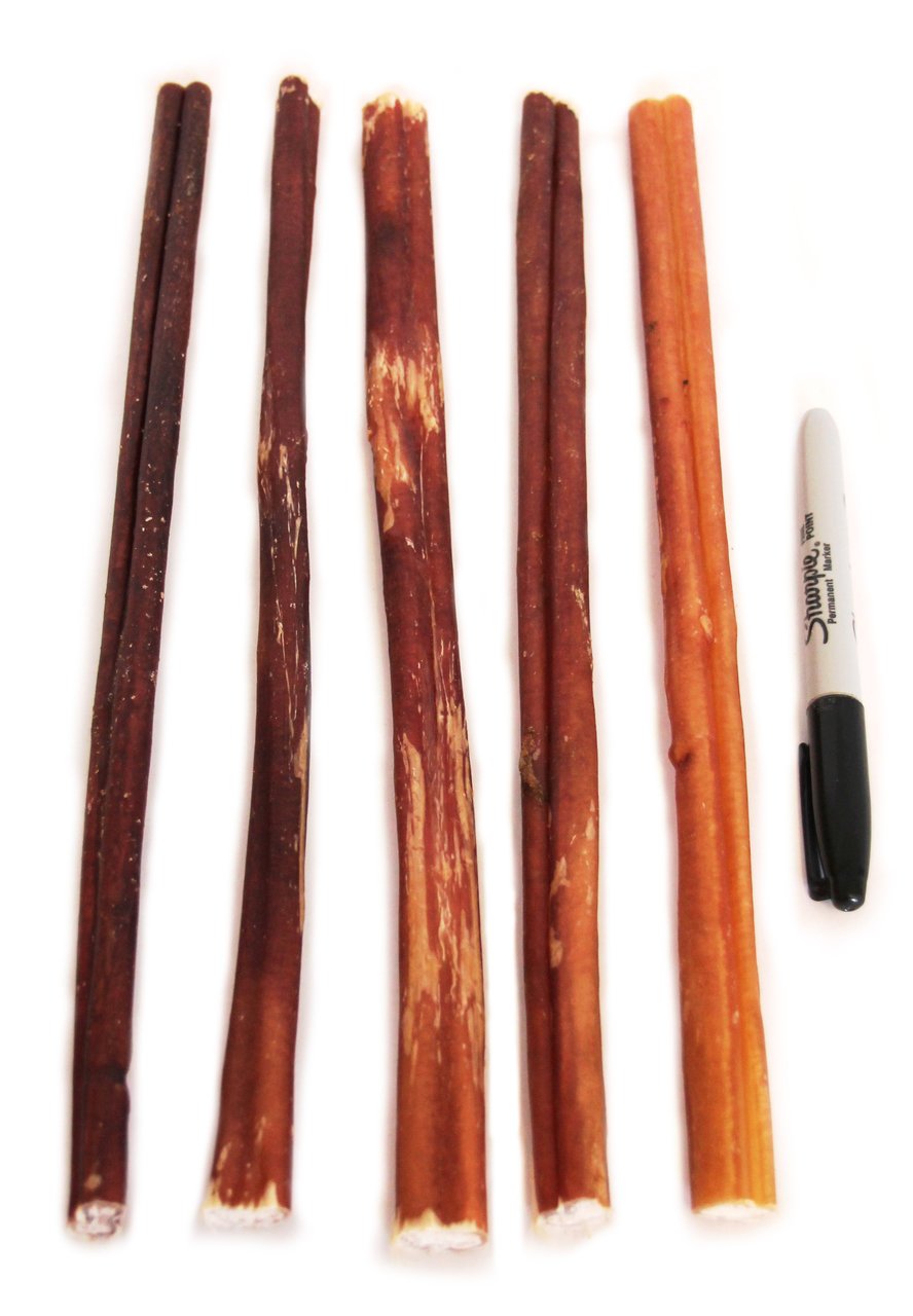 12" Standard Bully Sticks - Odor Free (Bulk)  - Pack of 25