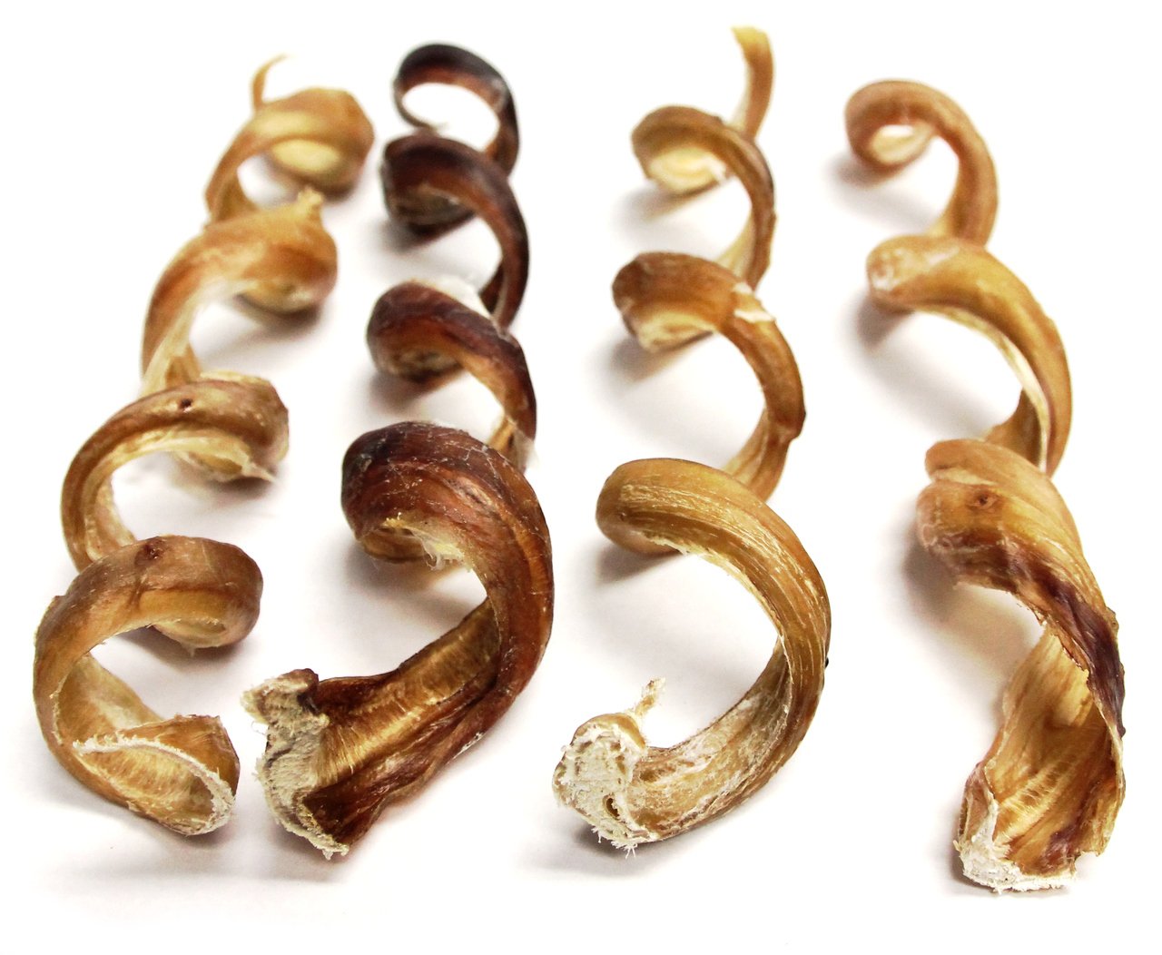 9" Curly Bully Sticks - Natural Scent (Bulk) - Pack of 25